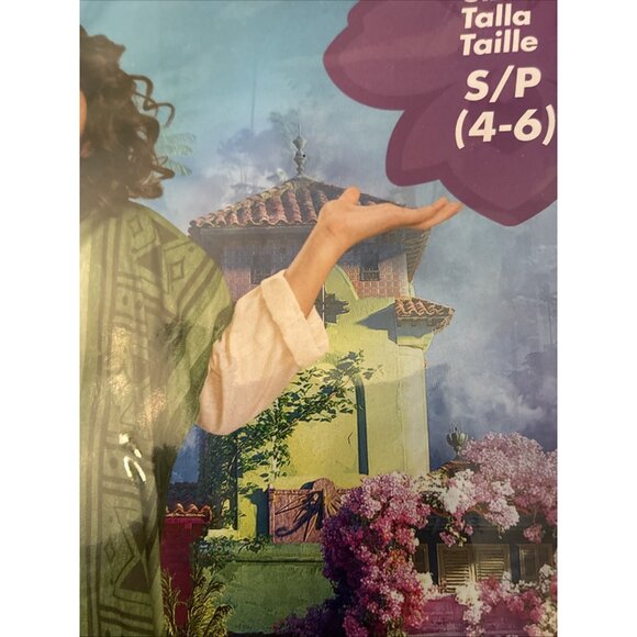 Disguise Disney Encanto Bruno Costume Boys Size S 4-6 Hooded Outfit Movie - Picture 10 of 14